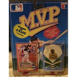 1990 ACE MVP Kevin Mitchell Rookie Card & Pin SF Giants MLB Premier NOS